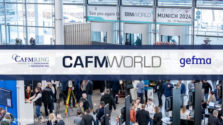 CAFMWORLD: Neuer Kongress von CAFM Ring und gefma auf der BIM World Munich 2024