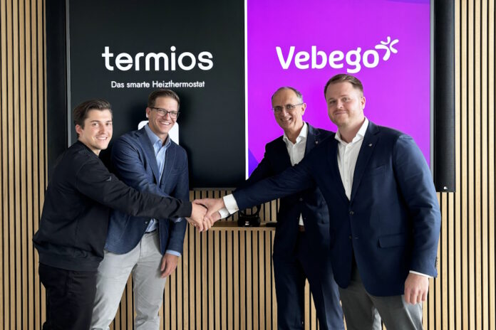 Die Vertreter von Termios und Vebego freuen sich über die neue Partnerschaft. (Bild: Vebego)