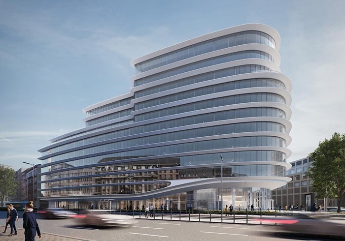 Im Frankfurter „Kreisler“, einem Hochhaus nahe des Hauptbahnhofs, befindet sich der neueröffnete Rivvers-Standort. Bild: Quest Investment Partners