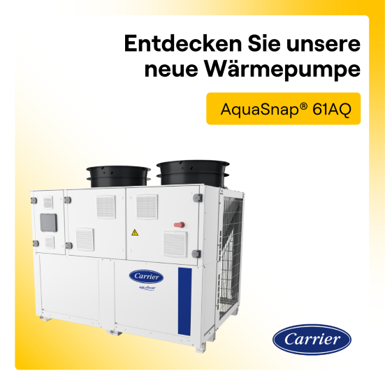 Effiziente Kühlung und Heizung mit der AquaSnap 61AQ